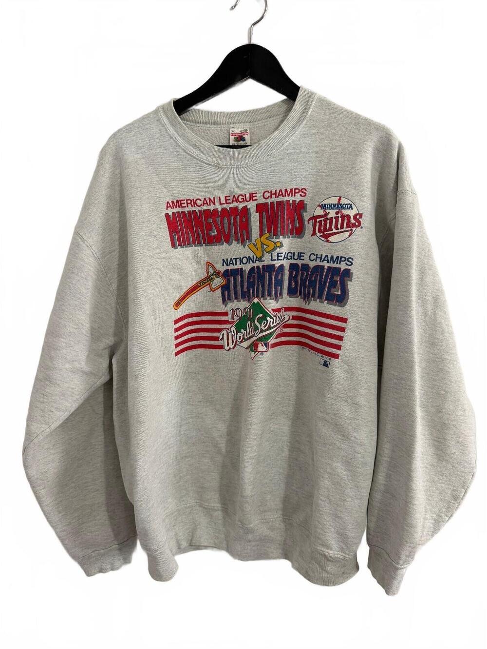 Vintage Minnesota Twins/Atlanta Braves 91 World Series Crew